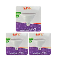 (3 Adet) Şavk 11W 6500K (Beyaz Işık) Par30 E27 Duylu (Kalın Duy) Led Spot Ampul