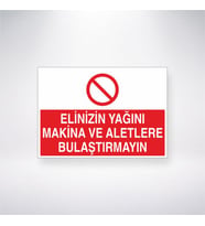 Elinizin Yağını Makine ve Aletlere Bulaştırma