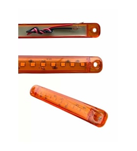 9 LEDLİ PARMAK LED TURUNCU 1 ADET