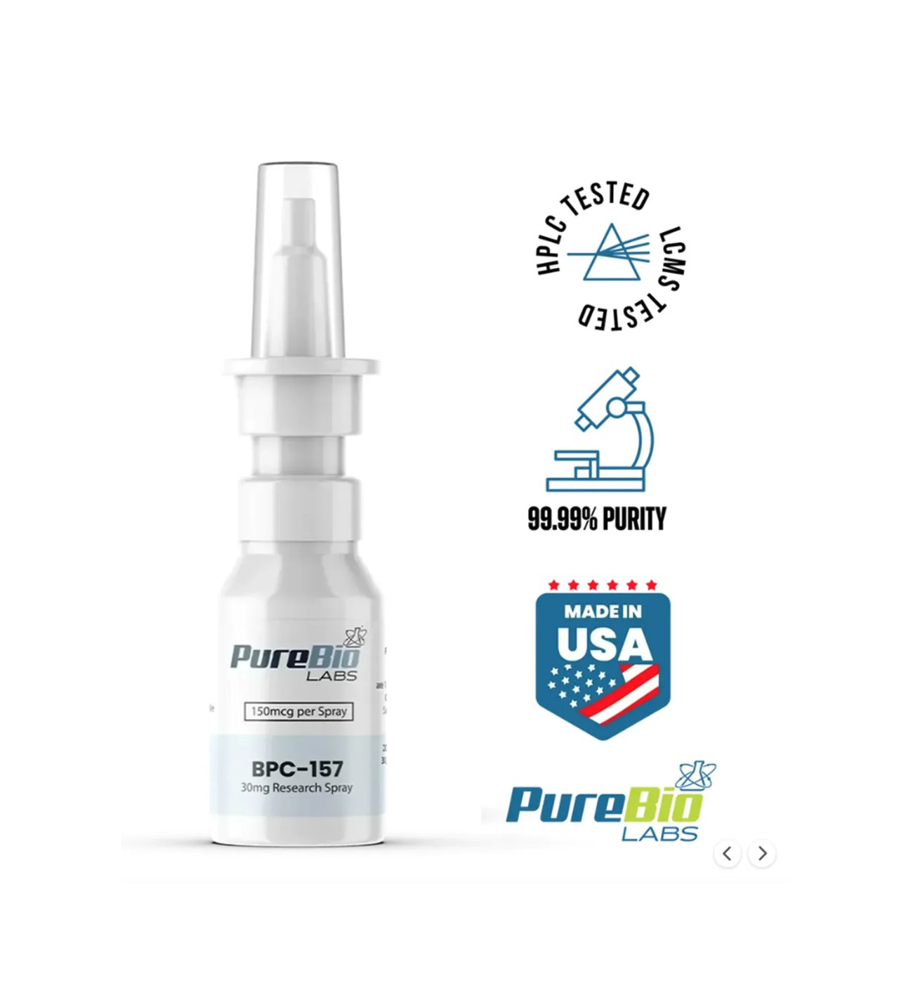 pure bio labs bpc 157 30 ML Nazal Spray Made In Usa.(Ösg Özel Sporcu Gıdaları) healthy growth dog