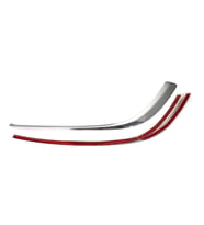 Opel Astra J Krom Sis Çerçevesi 2012 - 2014 Krom Paslanmaz çelik  2 Parça