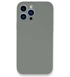 iPhone 13 Pro Max Kılıf Lansman Legant Silikon - Gri