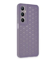 Realme C65 Kılıf Petek  Kapak - Lila