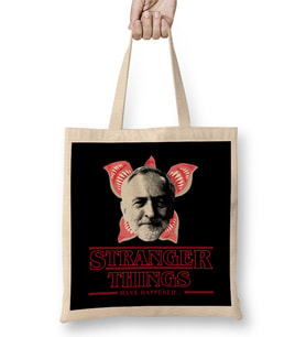 Jeremy Corbyn Stranger Things Have Happened Bez Çanta Uzun Saplı