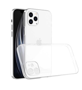Apple iPhone 12 Pro Max Kılıf Çevre Dostu Şeffaf Kapak (Renksiz)