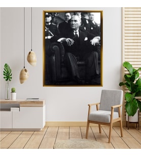 ÇERÇEVELİ ATATÜRK TABLO S313