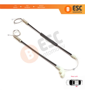 Volvo S40 V40 MK1 644 645 1995-2004 4/5-Kapı 30623452 İçin Elektrikli Arka Sol Cam Kriko Tamir Seti