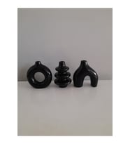 Minimal Vazo Set 3'lü Bohem Biblo Minyatür