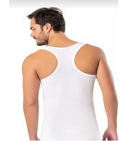 ERDEM 1121 ERKEK LİKRALI ASKILI SPORCU ATLET 10 ADET (Beyaz)
