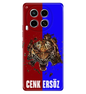 Tecno Camon 16 18 19 20 20C 30 40 Neo Pro Premier Kılıf İsim Yazılı Kişiye Özel - Model-21 (Çok Renkli)
