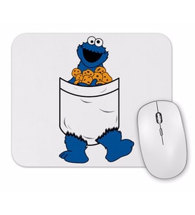Cookie Monster Kurabiye Canavarı Mouse Pad