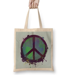 Peace Bez Çanta Uzun Saplı
