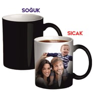 Kişiye Özel Baskılı Sihirli Kupa Bardak - Resimli Sihirli Bardak