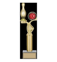 ODAK KUPA - Figürlü Kupalar - Bowling / Pin Figürlü Kupalar FG-015 A - 40 cm