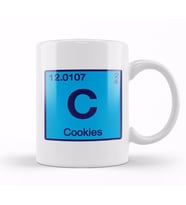 Element Of Cookies Kupa Bardak Porselen