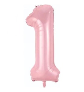 Bebek Pembe 1 Rakam Folyo Balon 76 Cm 1 Adet