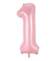 Bebek Pembe 1 Rakam Folyo Balon 76 Cm 1 Adet