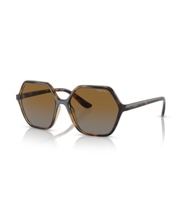 Vogue VO5361S W656T5 55 Polarize Kadın Güneş Gözlüğü (Kahverengi)