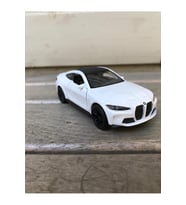 Welly Bmw M4 Diecast Metal Araba Beyaz 12 Cm 1/36 Model Araba