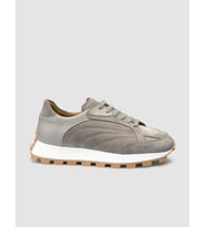 %100 Hakiki Deri Kum Kadın Sneaker