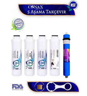 Conax Class Tak Çevir 5 Li Filtre Seti