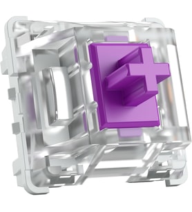 Glorious Pc Gaming Race Kailh Pro Purple Switches (120 Adet), Oyun Klavyesi Için Taktik Ve Sessiz An (Çok Renkli)