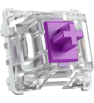 Glorious Pc Gaming Race Kailh Pro Purple Switches (120 Adet), Oyun Klavyesi Için Taktik Ve Sessiz An (Çok Renkli)