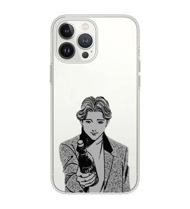 Iphone 12 PRO Uyumlu Anime Monster Tasarımlı Şeffaf Telefon Kılıfı