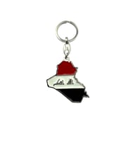 Irak Haritası Figürlü Unisex Anahtarlık – Zamak Kaplama Anlamlı Metal Aksesuar 🟢 Ürün Açıklaması: