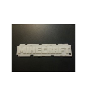 2'li Minecraft Anahtarlık, Minecraft Logo Anahtarlık