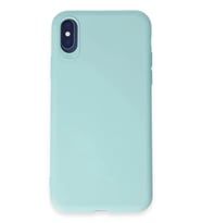 Durukar® iPhone X Kılıf First Silikon - Turkuaz