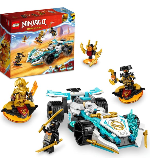 LEGO® Ninjago Zane'in Ejderha Gücü Spinjitzu Yarış Arabası 71791