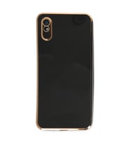 Xiaomi Redmi 9a Kılıf Volet Silikon - Siyah