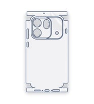 SChitec OPPO Find X9s Pro Uyumlu Fullbody Arka Kaplama Hidrojel Koruyucu Film