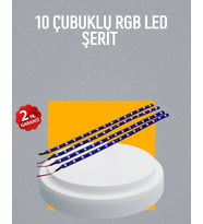 Led Yağmur Işığı Seti 10 Adet Meteor Çubuk Aydınlatma