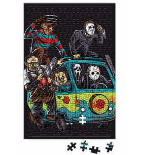 Skull Korku Puzzle 240 Parça Yapboz