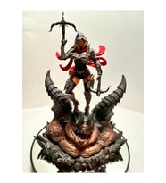 Warcraft Demon Hunter Girl Figür WOW Demon Hunter Figür Büyük Boy 25CM