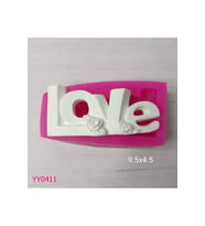 YY0411 Love Yazısı Silikon Kalıp