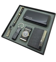 Signator® Sophia  Kişiye Özel Set - 10000 mAh Powerbank + 32 Gb. Usb Bellek  + Roller Kalem + Anahtarlık + Saatli Çakmak + Kartvizitlik  İsme Özel Hediyelik Set (Karışık)