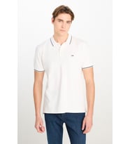 Lee Erkek Regular Fit Polo T-shirt Beyaz Erkek T-Shirt ML61ARLLJ