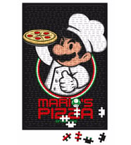 Mario Bros Mario's Pizza Puzzle 240 Parça Yapboz
