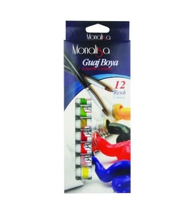 Südor Mona Lisa Guaj Boya 12 Renk x 12 ml. Tüp 