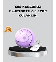 Bluetooth 5.3 S05 Kablosuz Kulaklık IPX4 Spor Uyumlu Suya Dayanıklı Stereo