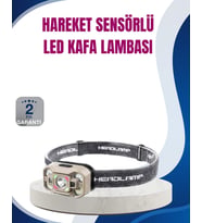 Northcity Hareket Sensörlü LED Far - 45 Derece Ayarlı Şarj Edilebilir Outdoor Kafa Lambası