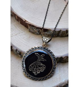 STONEAGE JEWELLERY Semazen Bronz Bayan Kolye (Altın / Dore)