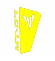 Yamaha Mt07 2014 - 2017 Uyumlu Sarı Siperlik Sticker Set