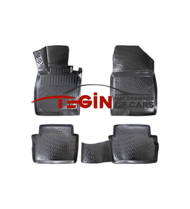 Mazda 3 3D Havuzlu Paspas 2019 Siyah (Karışık)