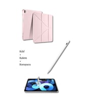 iPad Air 13" M2 M3 A3270 A3271 A2899 A2903 Çip Uyumlu Tablet Kılıfı Tablet Kalemi ve Ekran Koruyucu