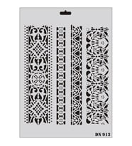 Dantel Seri Dn-913 Stencil 35X25 Cm