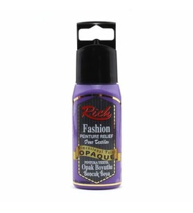 Rich Boyutlu Boncuk Boya 60 ml. 014 OPAK MOR 